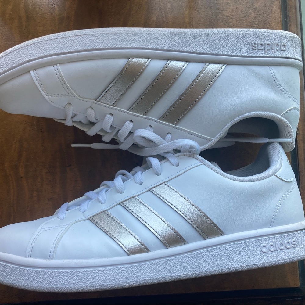 Adidas White Sneakers - Picture 3 of 5